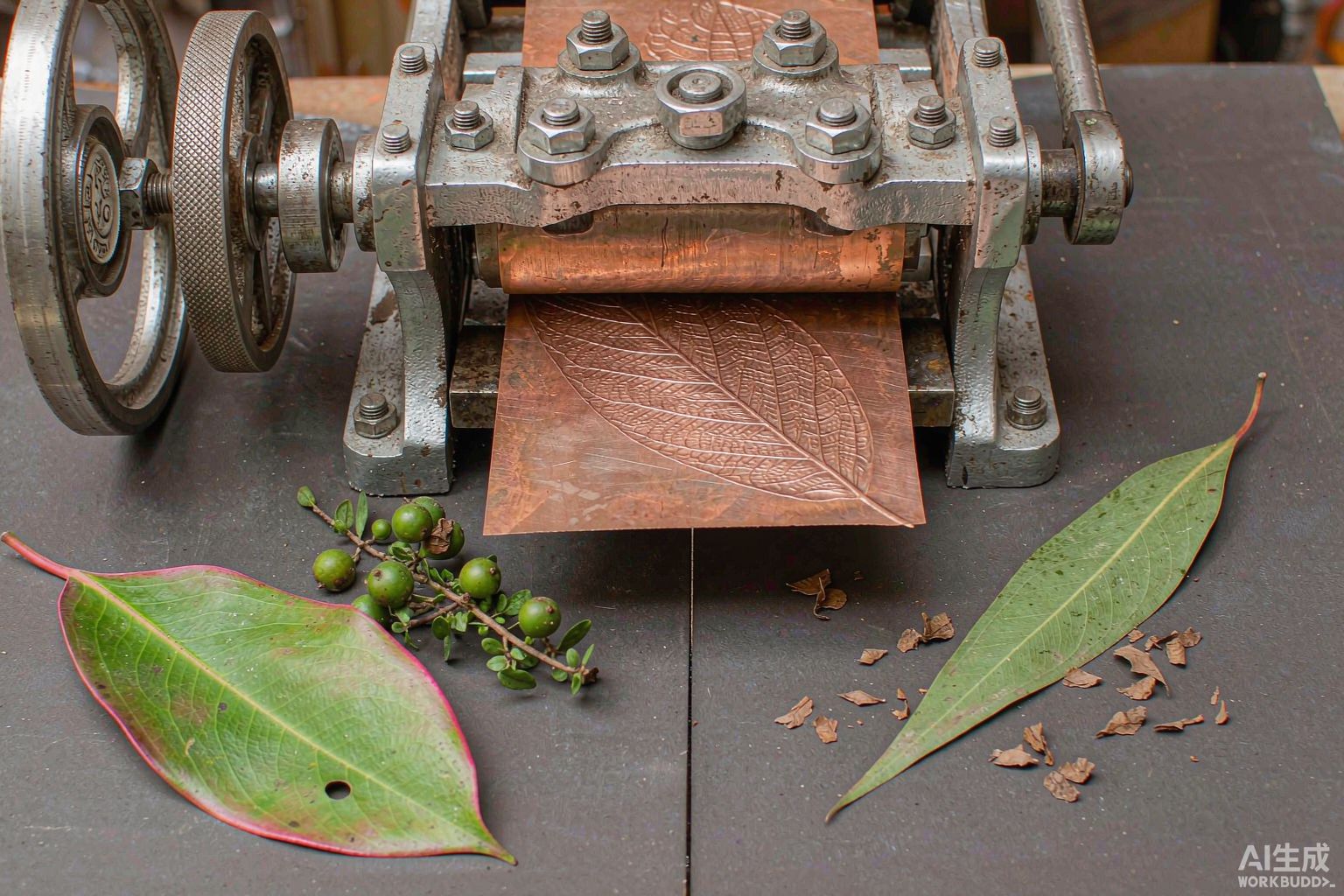 Photoresist: From Found Texture to Etched Copper