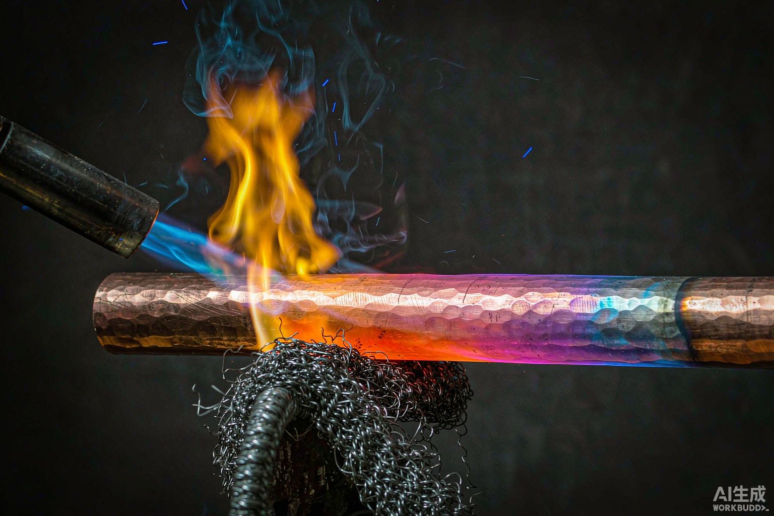 Adapting Flame Coloring to Dry, High-altitude Climates