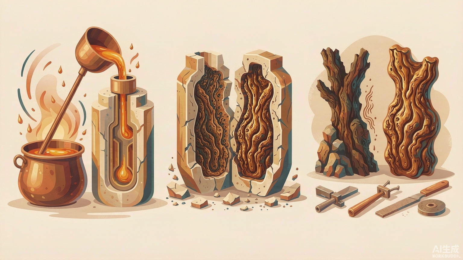 Mold Texture Replication